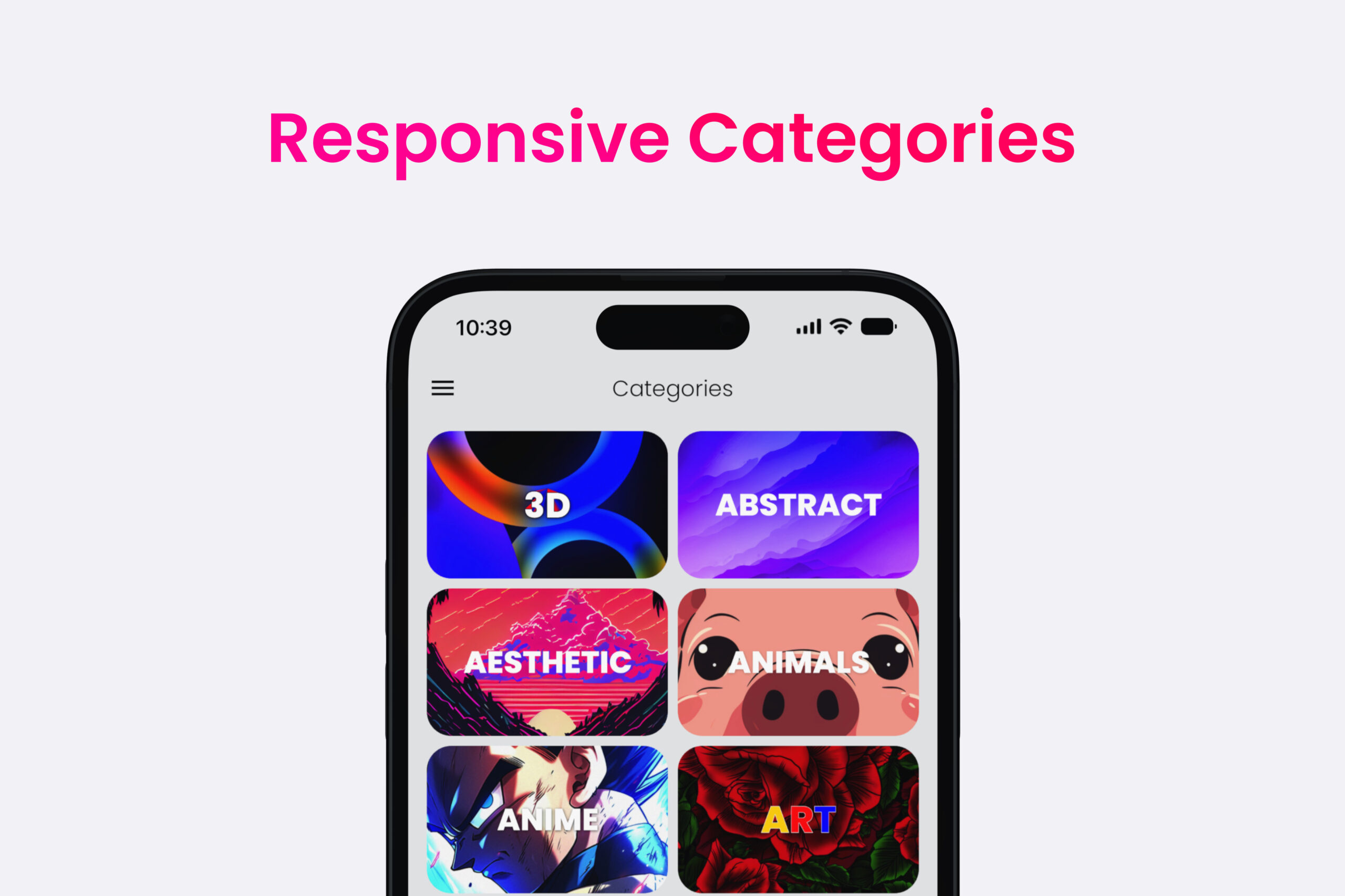 Wallpapers App Template Flutter Flow Studio Agency FlutterFlow