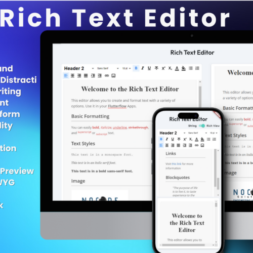 Customizable Rich Text Editor for Android, iOS, and Web: Enhance Your Text Input with Our WYSIWYG Component