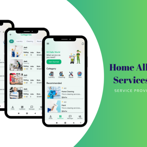 Optimized Household Services at Your Fingertips: Home Aligned Services App for Android & iOS