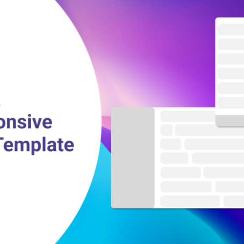 Blank Responsive Grid System: A Versatile Template for Web, Android & iOS Apps