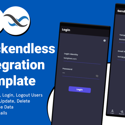 Ultimate Backendless Integration Template: Streamline Your iOS, Android & Web App Registration, Login & Data Email Functions