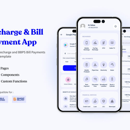 Revolutionize Your FinTech Experience with Our Recharge and Bill Payment App | Wallet for Android & iOS