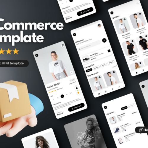 Revolutionizing ECommerce: Premium Template for Seamless Integration on Android and iOS Apps