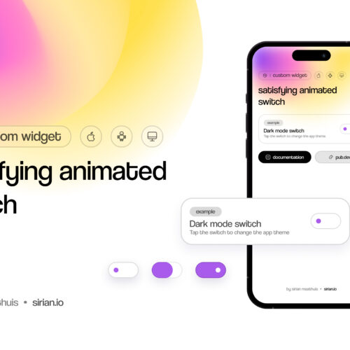 Experience the Action: Custom Code Animated Switch – A Minimal and Satisfying Sirian Solution for Android, iOS, and Web Toggle