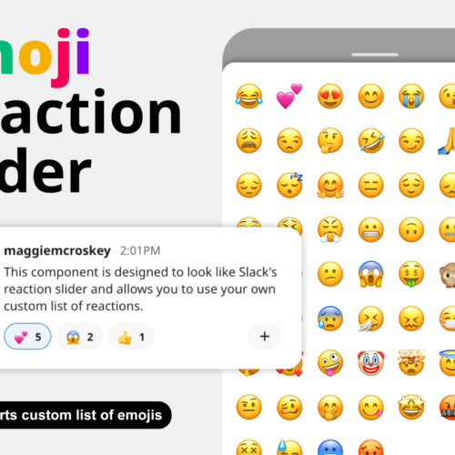 Revolutionize Your App Experience with our Emoji Reaction Slider – Ideal for iOS, Android, and Web Platforms