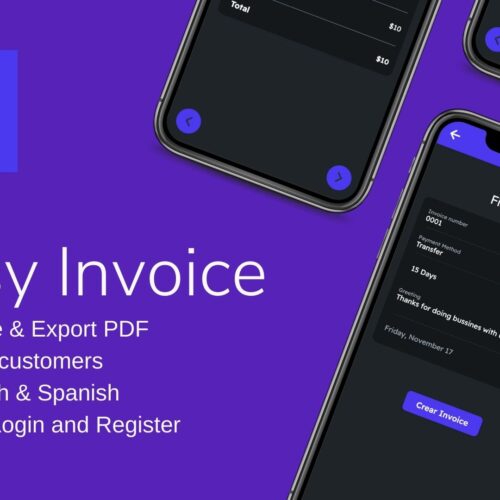 Easy Invoice: The Ultimate PDF Creator for Android, iOS & Web – Download PDFs Instantly