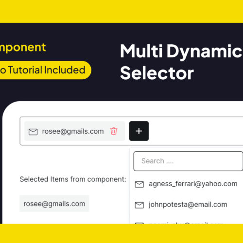 Dynamic Custom Multi-Item Picker Component: Tailor-Made for Android, iOS & Web Apps