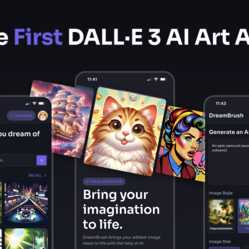 DreamBrush: Unleashing Creativity with DALL·E 3 AI Art App – The Ultimate Generative AI App for Android & iOS