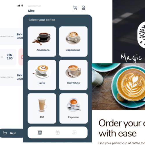 Magic Coffee UI Kit: A Full Template for Android & iOS Sample Apps