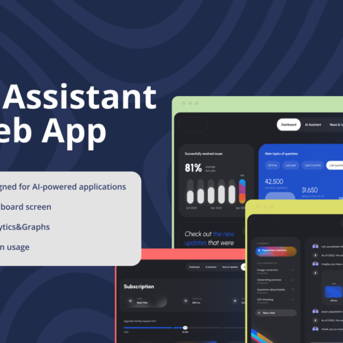 Unleash AI Power with ChatGPT Web App UI Template – Your Ultimate Tool for Crafting Intelligent Digital Assistants