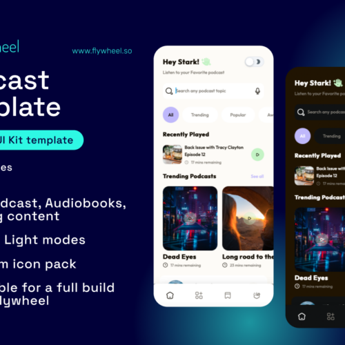 Podcast Template Pro: Your Ultimate Audio Player for Music Podcasts on iOS & Android Platforms