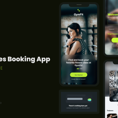 Revolutionary Classes Booking App: Android & iOS Compatible – Featuring ListView, Transition Animation, Navigation Bar, Blur & Dark/Light Mode, with Firebase Firestore Integration & Interactive Calendar Functionality