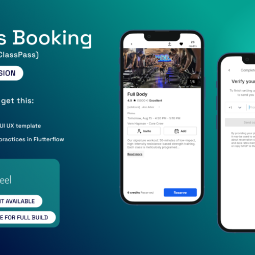 Revolutionize Your Class Booking System with the 5-Page UI Kit – A High-Performing ClassPass Clone for iOS & Android Platforms