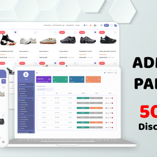 PoladoShop Ecommerce Dashboard: Your Ultimate Admin Panel for Web Applications