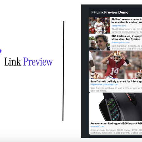 FF Link Preview: Enhance Your Display with Custom Code for Hyperlink Thumbnails on iOS, Android & Web