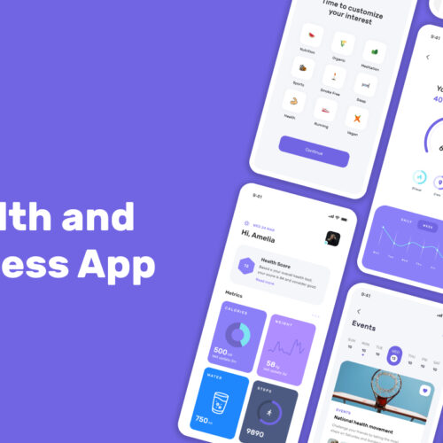 Revolutionize Your Wellness Journey with Our Health & Fitness App Template – Ideal for Android & iOS Platforms