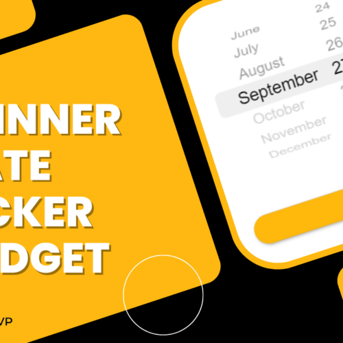 Customizable Spinner Date Picker Widget: The Ultimate Calendar Solution for Android, iOS, and Web Platforms