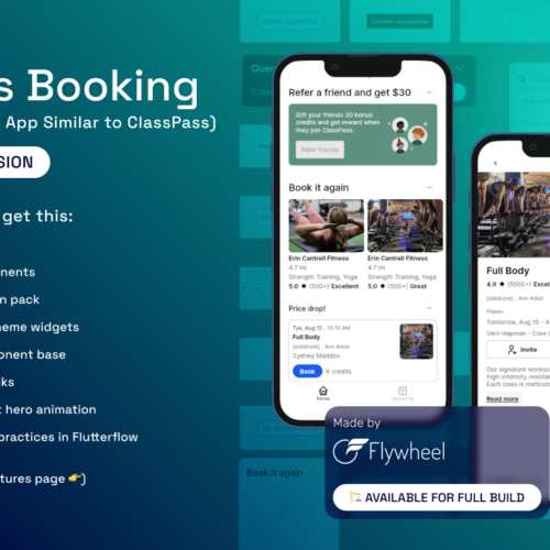 Complete Class Booking Mobile App: A ClassPass Inspired Solution for Android & iOS