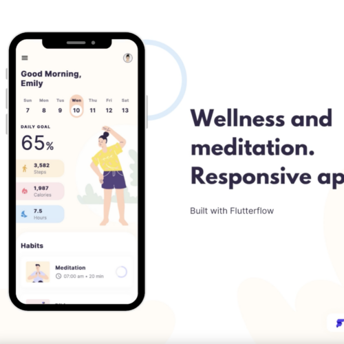 Revolutionize Wellness with Meditation: Responsive App for iOS, Android, and Web – Integrating Animation, Cards, and Drawer Features for Enhanced Health