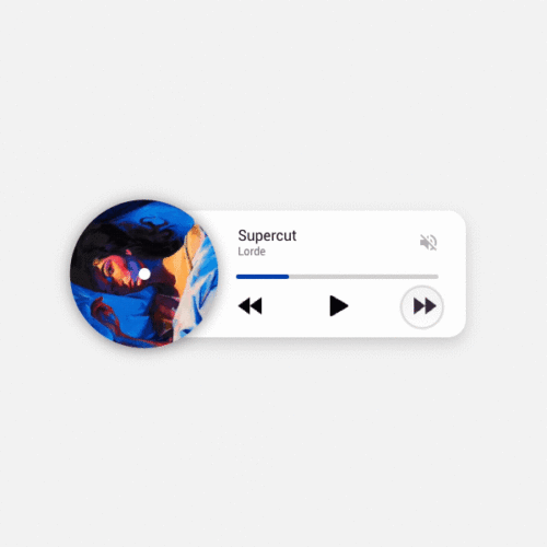 Advanced, Customizable Music Player Widget: Interactive Flutter Audio Control for Android, iOS, & Web with Looping, Shuffling, and Playback Speed Control Features