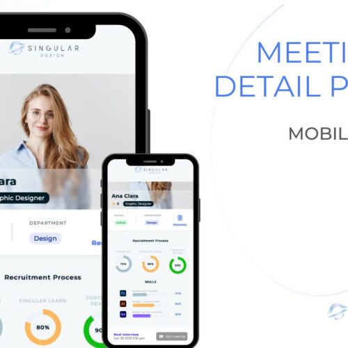 Comprehensive Meetings Detail Page: Customized Profile Features for Web, iOS, and Android on Sample_App