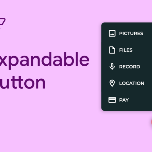 Expandable Button: Your Ultimate Solution for Animated FAB on Android, iOS, and Web – Customizable for Apps & Templates