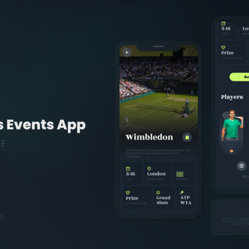 Revolutionize Your Sports Events with Rive Animation: Android & iOS App Template for Customizable Sports Events Page