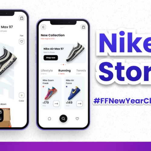 Unveiling Nike Store’s Exclusive #FFNewYearChallenge: Explore Top-Notch Ecommerce JSON Animation Hero on Android & iOS Platforms