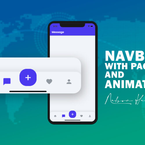 Revolutionize Your iOS & Android Interfaces: Discover Our Animated Navbar With Page Template & Component