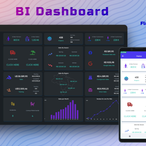 Revolutionize Your Workflow with BI Dashboard: Ultimate Business Intelligence Solution for Android, iOS, and Web Apps