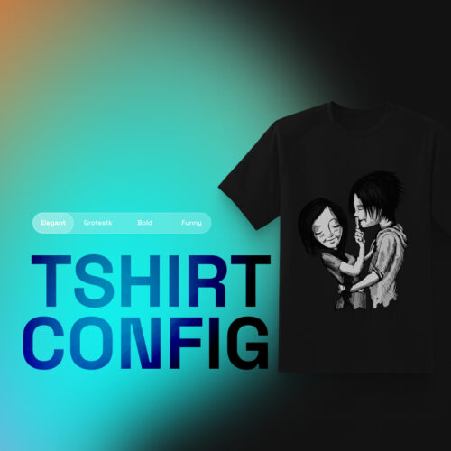 Custom T-Shirt Configurator: Unleash Your Creativity with our Web, iOS, & Android-Compatible Ecommerce Template