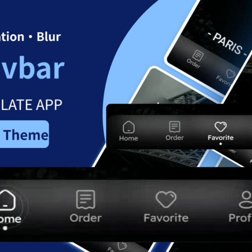 Revolutionary App Components: Blur, PageView & Navbar for Android & iOS – Enhancing User Experience with Sample App